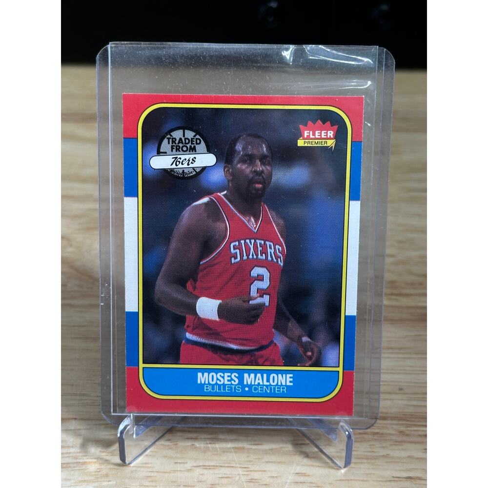 1986-87 Fleer - Moses Malone #69